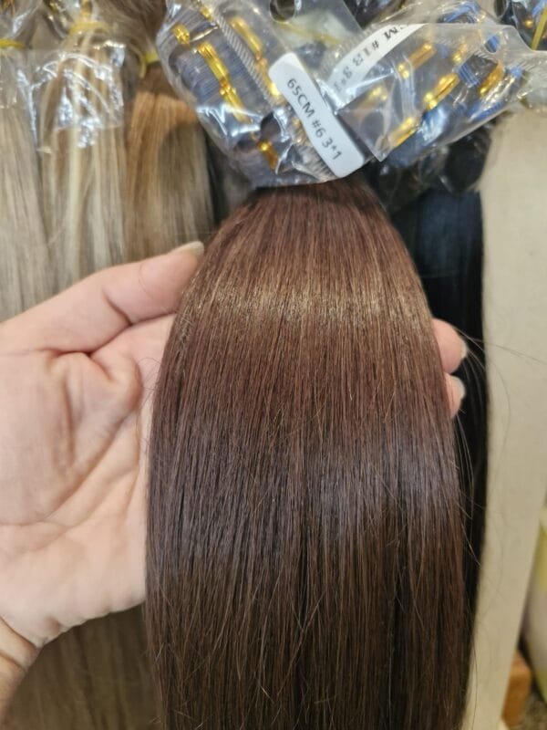 Keratin Bond #Brown 2ST Flat Tip - Image 2